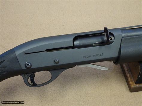 It has a walnut stock, and a parkerized finish. . Remington 1187 special purpose review